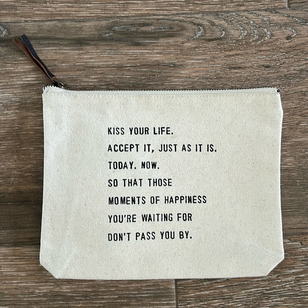 Inspirational Travel Pouch